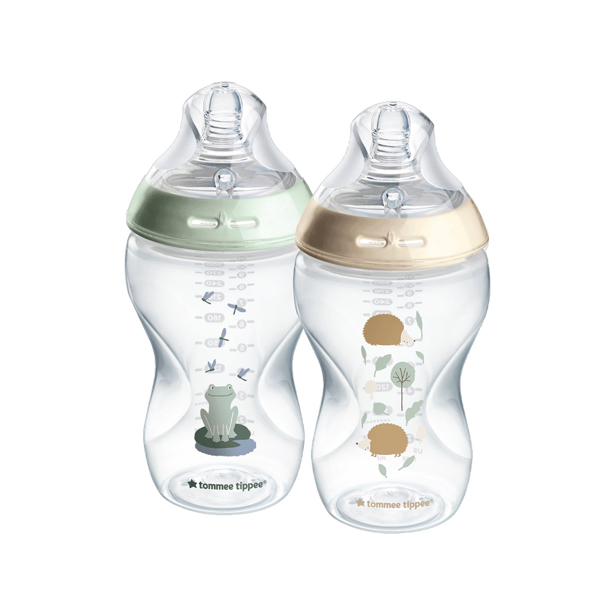 Tommee Tippee Natural Start Anti-Colic Medium Flow Baby Bottle 340ml - 2 Pack