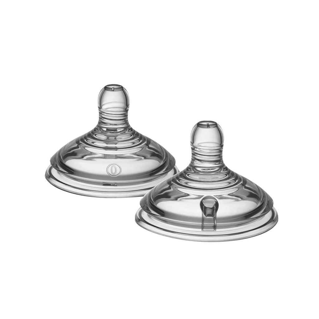 Tommee Tippee Natural Start Slow Flow Replacement Teats - 2 Pack
