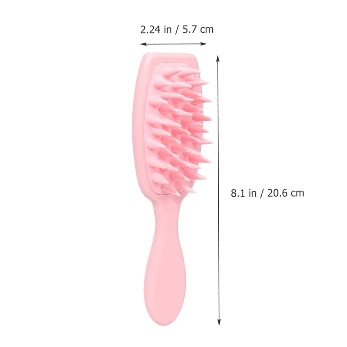 Shi Curly Hair Silicone Scalp Massager and Exfoliating Shampoo Brush