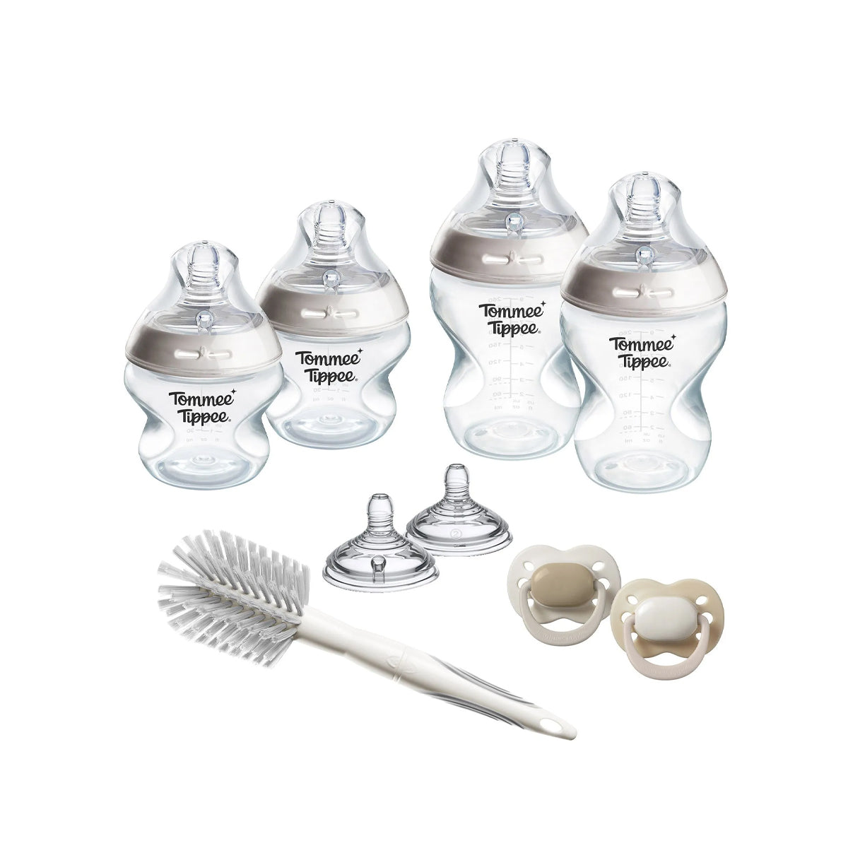 Tommee Tippee Natural Start Anti-Colic Baby Bottle Starter Kit - Pink