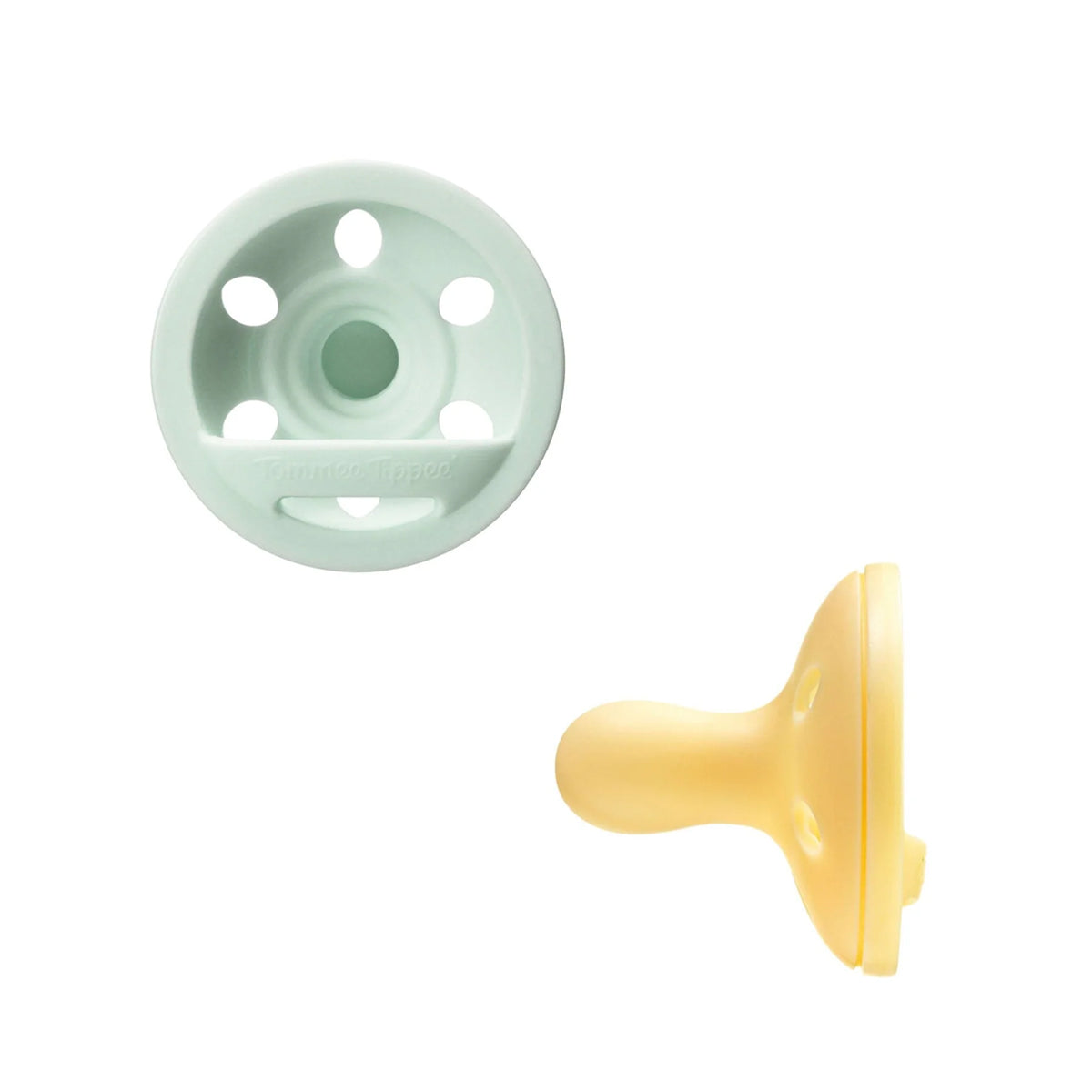 Tommee Tippee Closer To Nature Breast-like Soother for Newborns 0-6 Months (2 Pack)