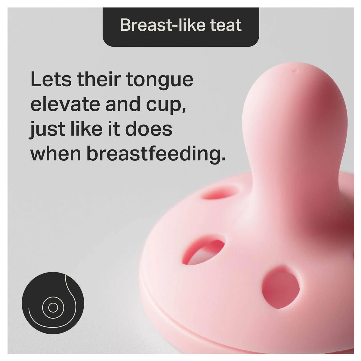 Tommee Tippee Closer To Nature Breast-like Soother for Newborns 0-6 Months (2 Pack)