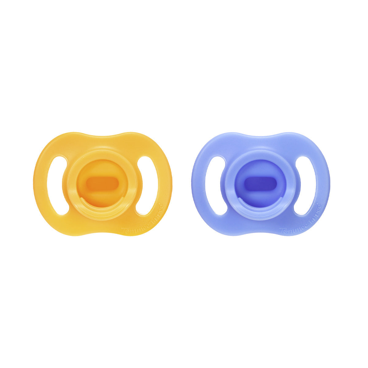 Tommee Tippee Closer To Nature Ultra Light Silicone Soother - 2 Pack (6-18 Months) - BPA Free Orthodontic Pacifier for Babies and Toddlers
