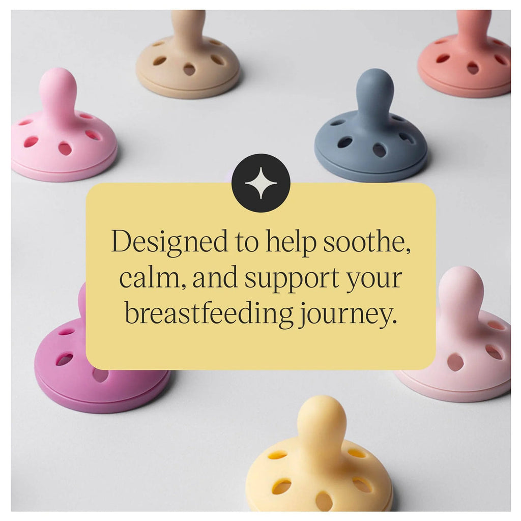 Tommee Tippee Closer To Nature Breast-like Soother for Newborns 0-6 Months (2 Pack)