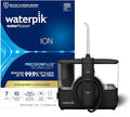 Waterpik ION Professional Water Flosser, Rechargeable and Portable for Teeth, Gums, Braces, 10 Settings, 7 Flossing Tips For Multiple Users And Needs, ADA Accepted, WF-12 Black, Packaging May Vary