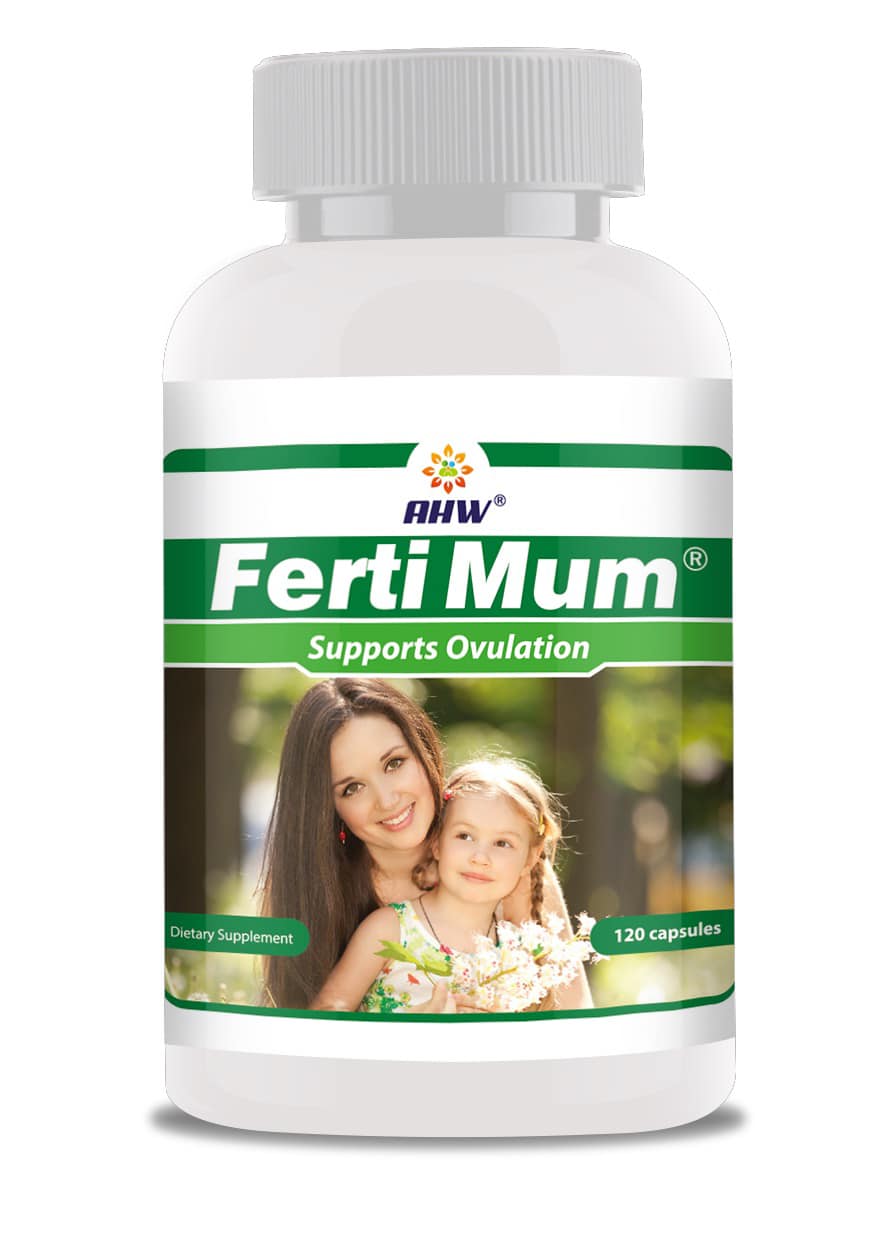AHW Ferti Mum advanced fertility support preconception wellness capsules 120 Health Boutique