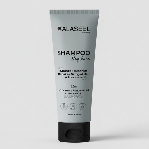 Alaseel L-Arginine Nourishing Shampoo for dry hair hydration frizz control and scalp care Health Boutique