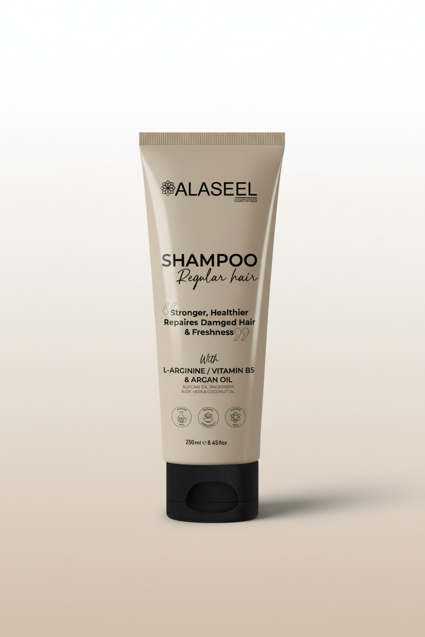 Alaseel L-Arginine Nourishing Shampoo for normal hair care 400ml shine and balance Health Boutique