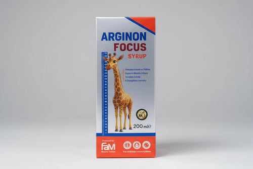 Arginon Focus syrup 200 ml cognitive support nutritional supplement