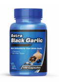 Astra black garlic capsules 100 aged garlic extract heart health immunity antioxidant supplement Health Boutique