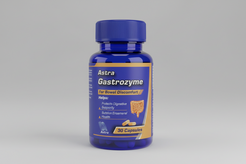 Astra gastrozyme capsules 30 digestive enzymes black turmeric gut health digestion support supplement Health Boutique