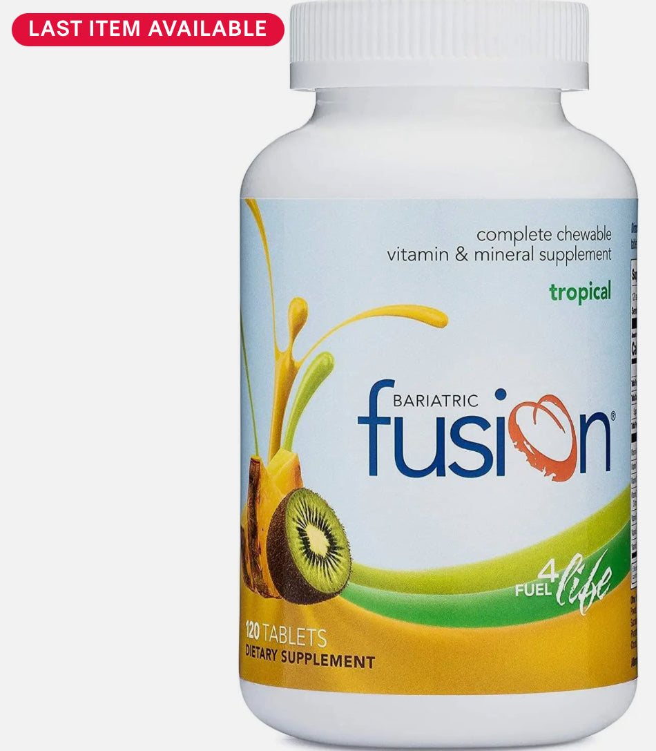 Bariatric Fusion Tropical Complete Chewable Multivitamin comprehensive bariatric nutrition 120 tablets Health Boutique