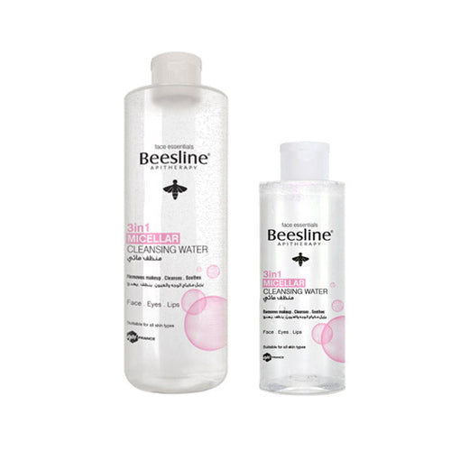 Beesline 3 in 1 micellar cleansing water makeup remover value pack set Health Boutique