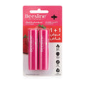 Beesline shimmery strawberry lip care balm 1 plus 1 free value pack Health Boutique