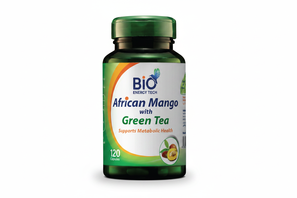 Bio Energy African Mango with Green Tea 120 capsules weight management supplement Health Boutique