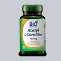 Bio Energy Acetyl L-Carnitine 750 mg 90 capsules energy metabolism supplement Health Boutique