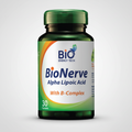 Bio Energy Bio Nerve Alpha Lipoic Acid 600 mg nerve health support 30 capsules Health Boutique