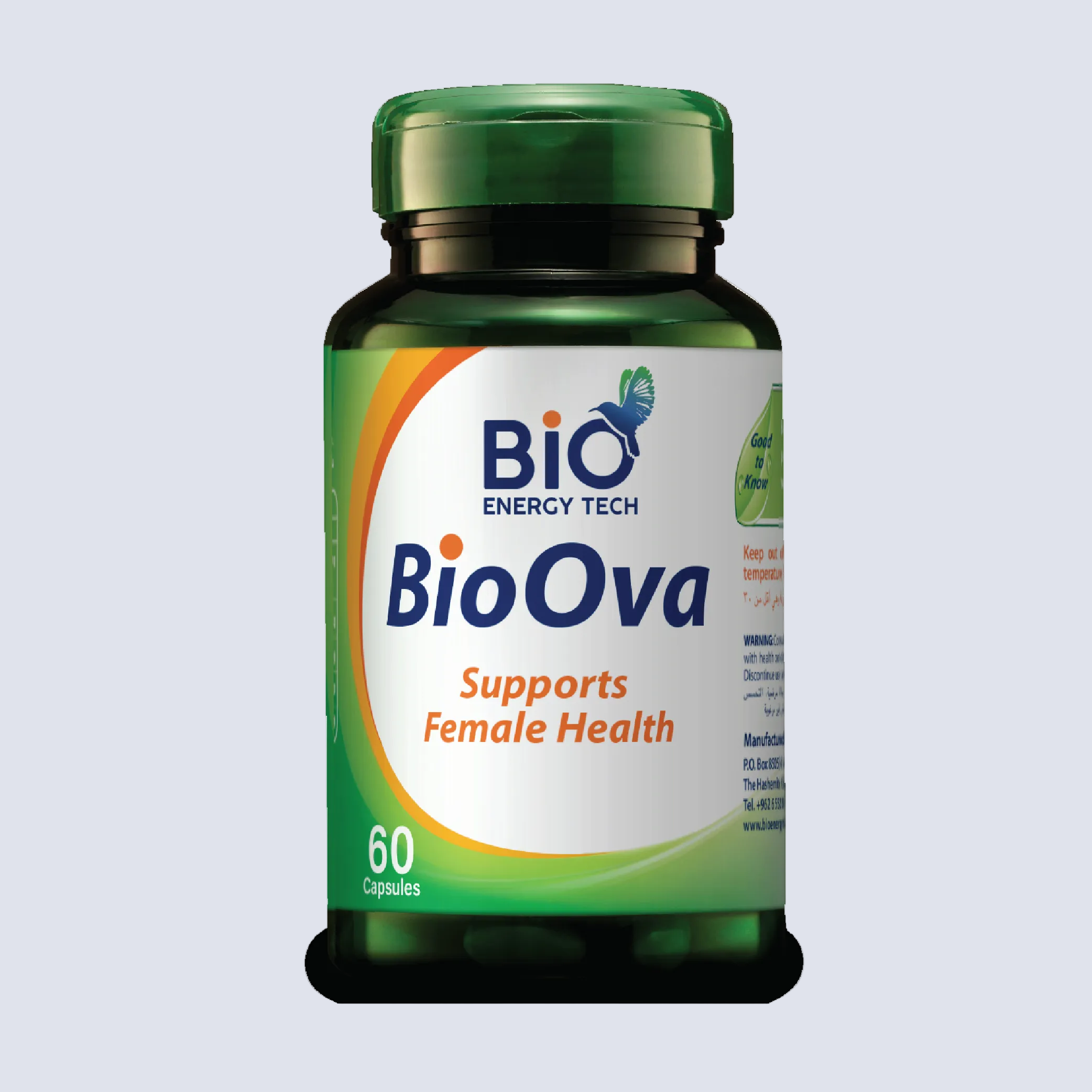 Bio Energy Bio Ova fertility hormonal balance reproductive health 60 capsules Health Boutique