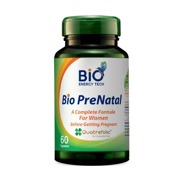 Bio Energy Bio PreNatal Complete preconception multivitamin 30 capsules Health Boutique