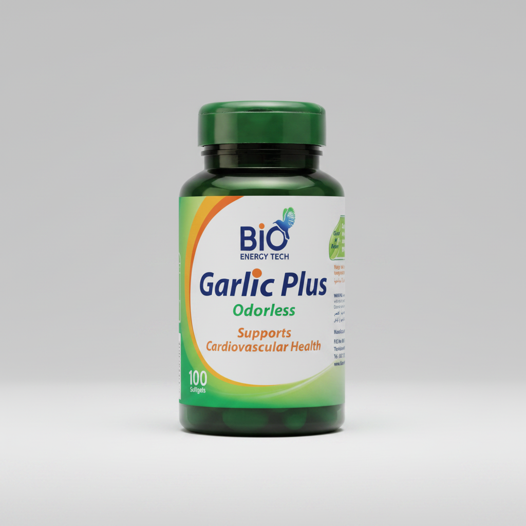 Bio Energy Garlic Plus garlic and parsley heart health softgels 100 count Health Boutique