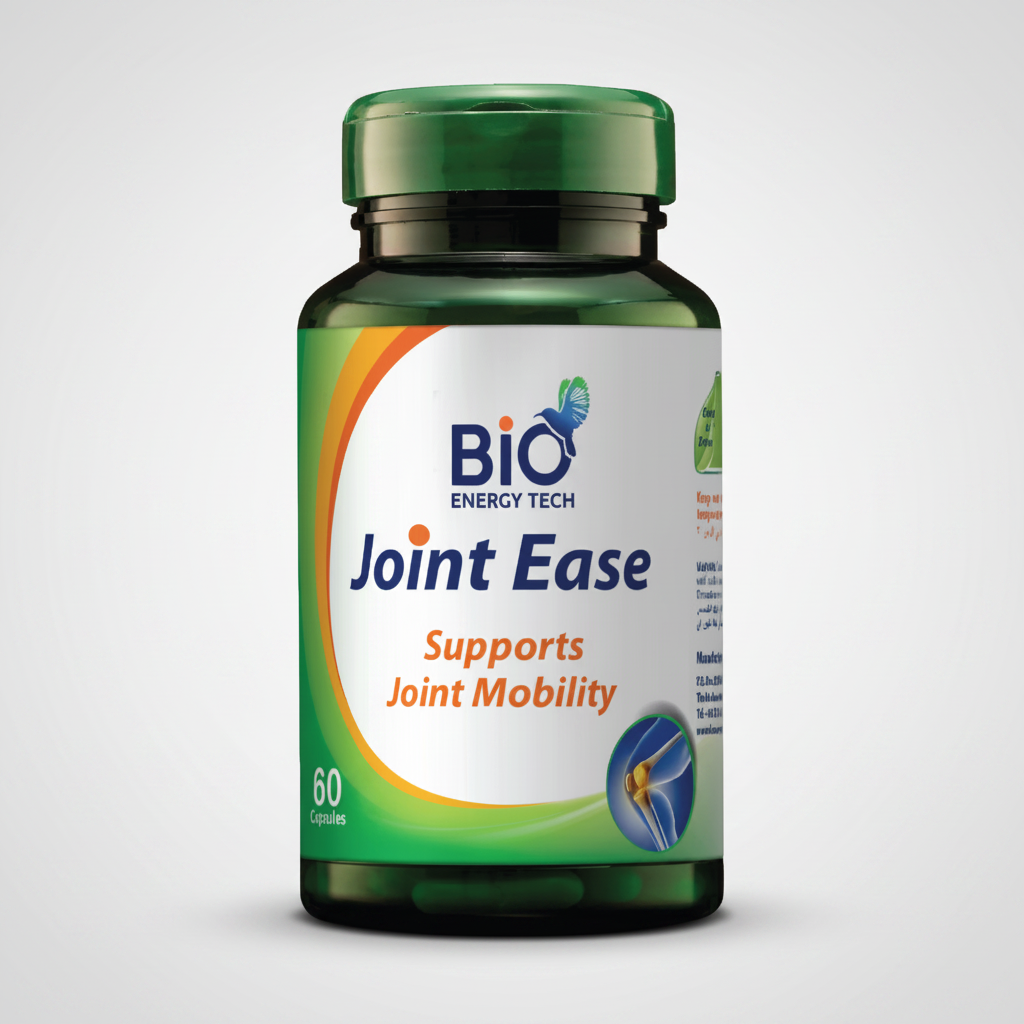 Bio Energy Joint Ease MSM NanoCurcumin Boswellia joint mobility support 60 capsules Health Boutique