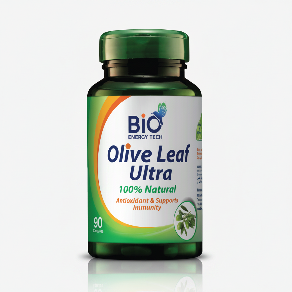 Bio Energy Olive Leaf Ultra 500 mg 90 capsules antioxidant and immune support Health Boutique