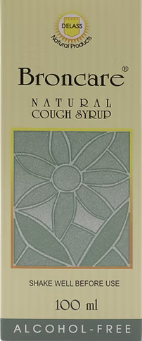 Broncare syrup 100 ml cough chest congestion respiratory support