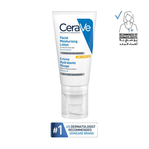 CeraVe ceramides hyaluronic acid niacinamide AM facial moisturizing lotion SPF30 52ml sunscreen moisturizer Health Boutique