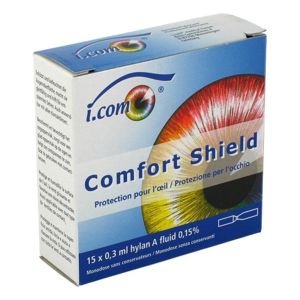 Comfort Shield eye drops 10ml hylan A 0.15% sodium hyaluronate dry eye relief lubrication eye irritation treatment Health Boutique