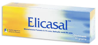 Elicasal ointment 30 g mometasone salicylic acid psoriasis inflammatory skin treatment