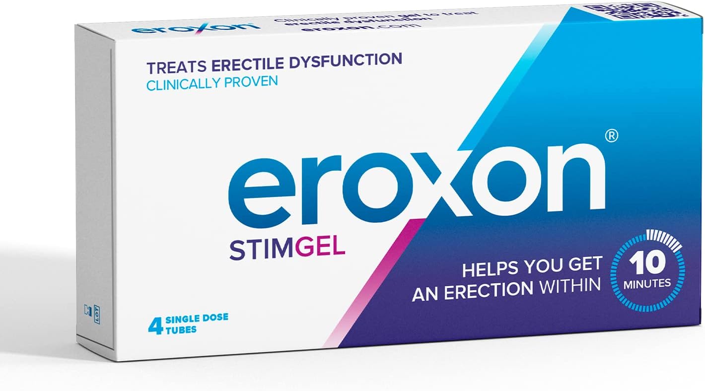 Eroxon® 300 mg Single Dose Gel (4 Tubes) – Support Erectile Function
