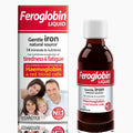 Vitabiotics Feroglobin® B12 liquid 200ml iron supplement energy hemoglobin support Health Boutique