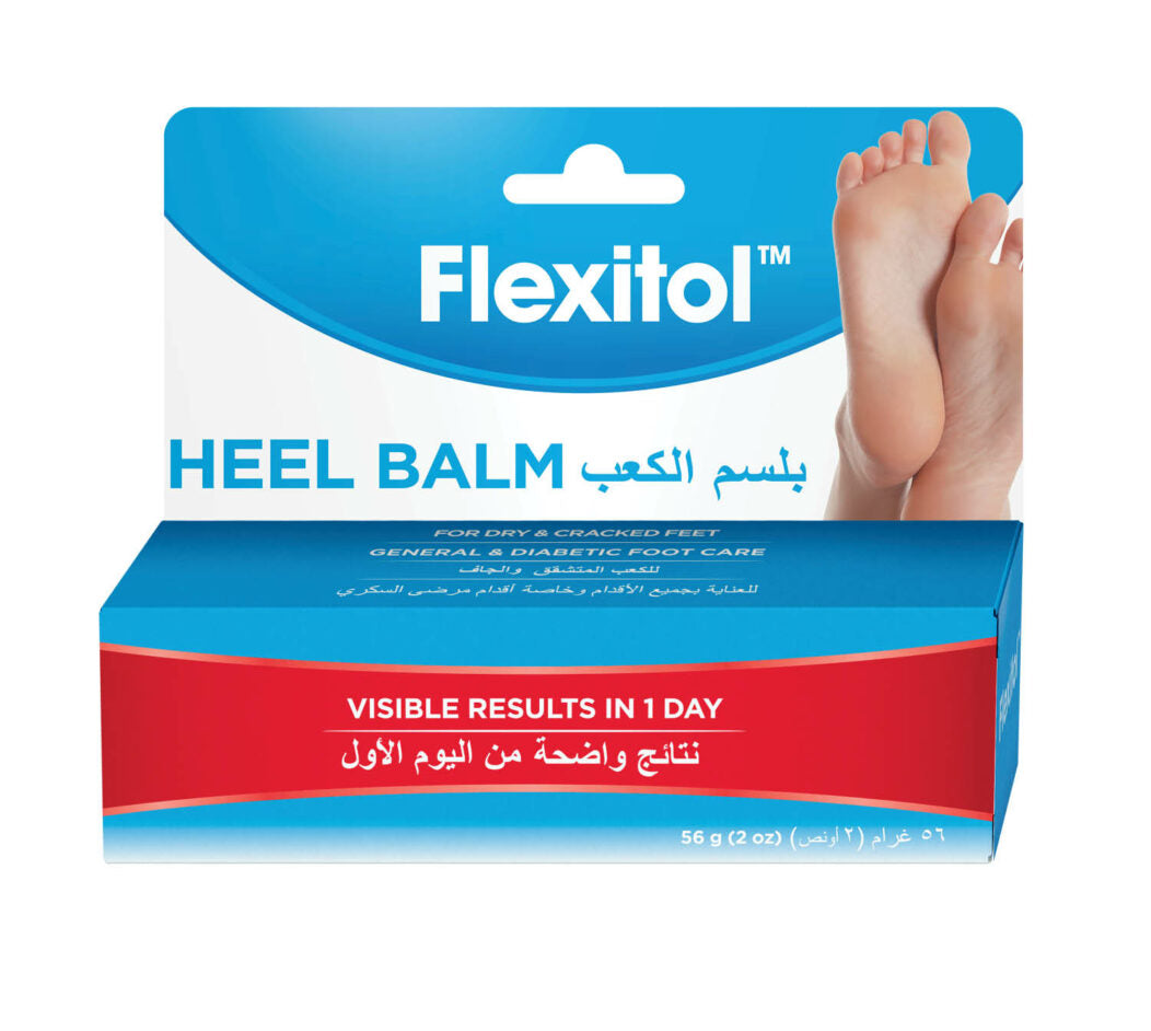 Flexitol Heel Balm 56g intensive cracked heel repair 25% urea foot treatment Health Boutique