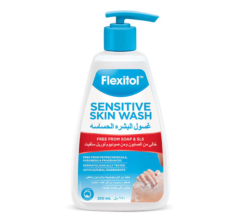 Flexitol Sensitive Skin Wash gentle cleansing for dry and sensitive skin 250ml Health Boutique