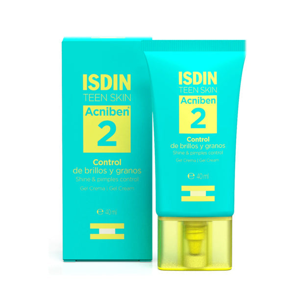 ISDIN Acniben Shine Spot Control Gel Cream 40ml zinc niacinamide acne oil control gel cream Health Boutique