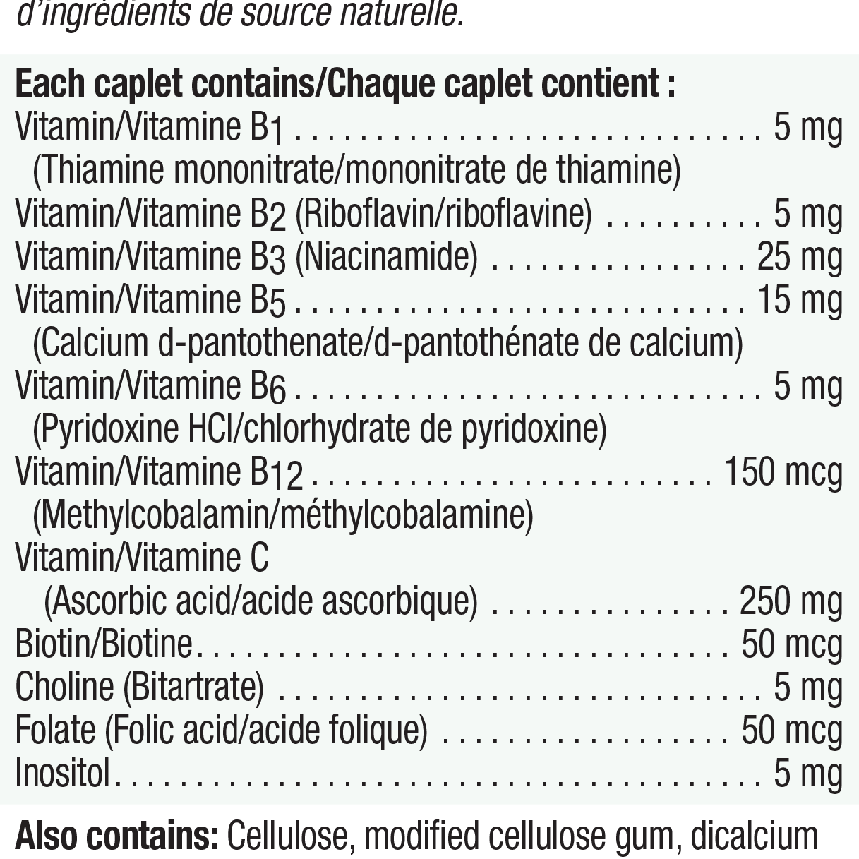 Jamieson B complex 500mg vitamin C supplement energy stress immune support antioxidant Health Boutique
