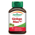 Jamieson ginkgo max caplets memory focus circulation brain health supplement 90 tablets Health Boutique