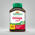 Jamieson omega 3 6 9 supplement essential fatty acids heart skin hair support capsules Health Boutique