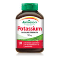 Jamieson potassium 50mg timed release supplement electrolyte balance muscle nerve heart support Health Boutique