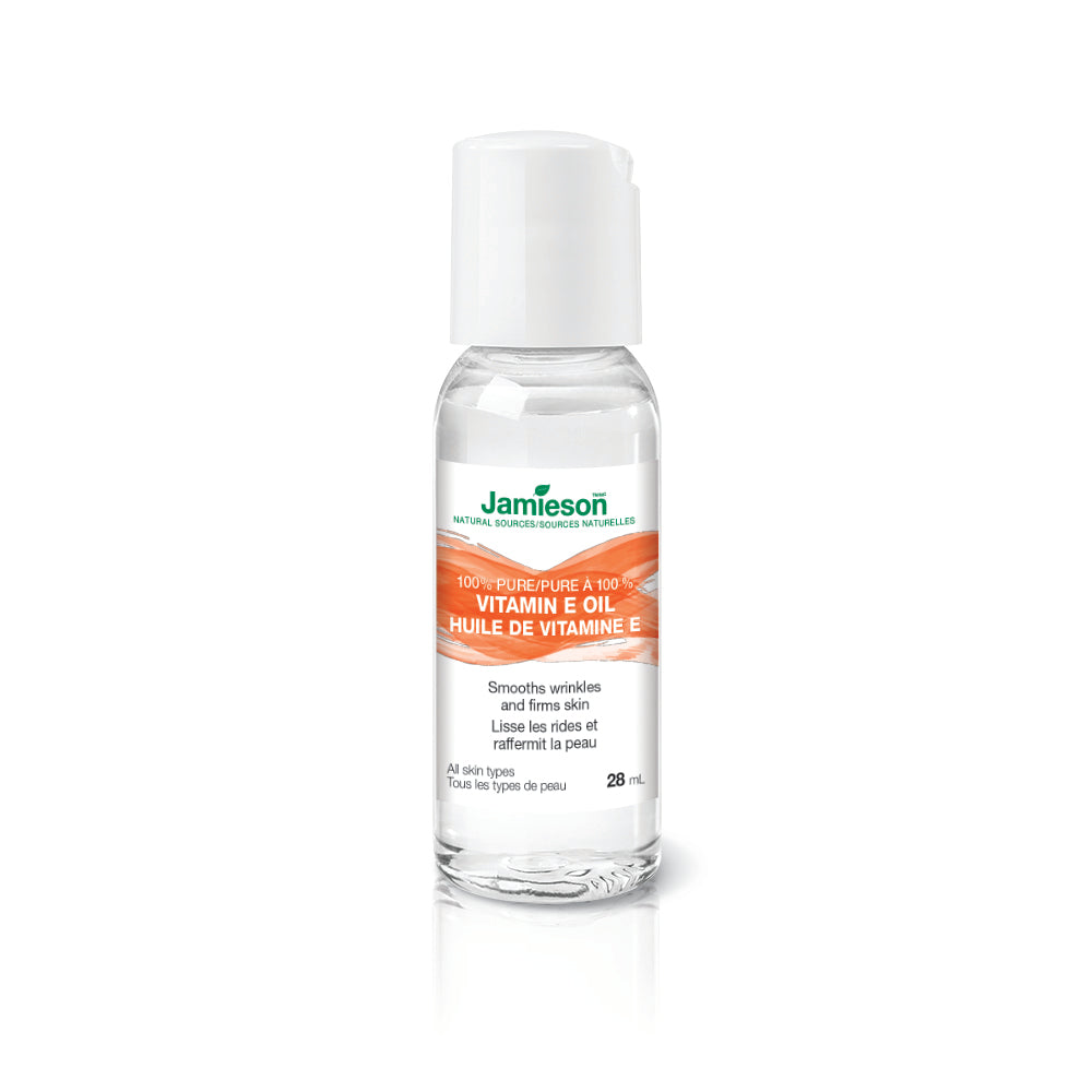 Jamieson pure vitamin E oil skin hair moisturizing antioxidant treatment dry skin repair Health Boutique