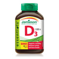 Jamieson Vitamin D3 1000 IU cholecalciferol 25 mcg supplement bone immune support calcium absorption Health Boutique