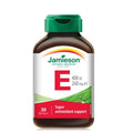 Jamieson vitamin E 400 IU softgels antioxidant skin immune heart support supplement 30 softgels Health Boutique