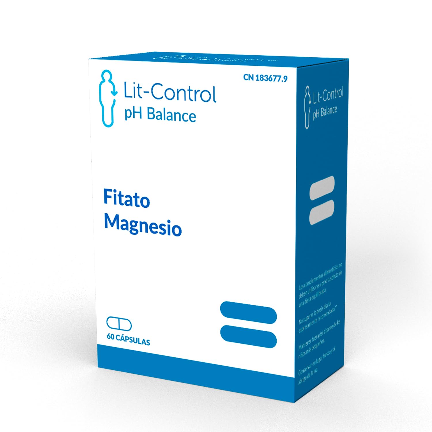 Lit Control PH Balance capsules 60 urinary pH kidney stone support supplement