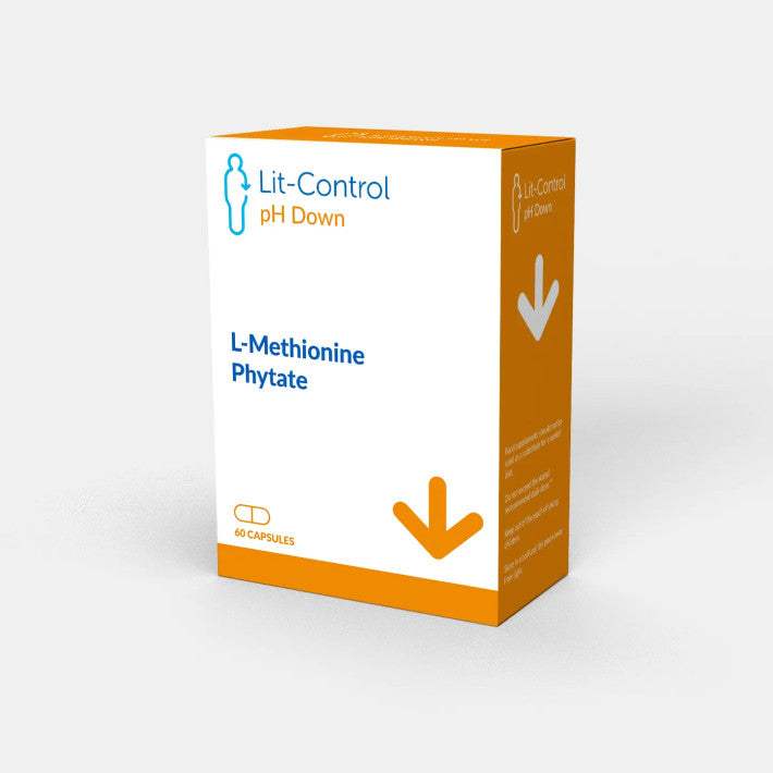 Lit Control PH Down capsules 60 urinary pH balance support supplement