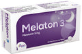 Melaton 3 mg melatonin tablets 30 for sleep onset and circadian rhythm support