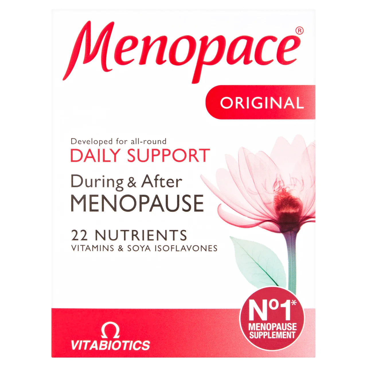 Vitabiotics Menopace® 30 capsules menopause hormonal balance vitamins women support Health Boutique