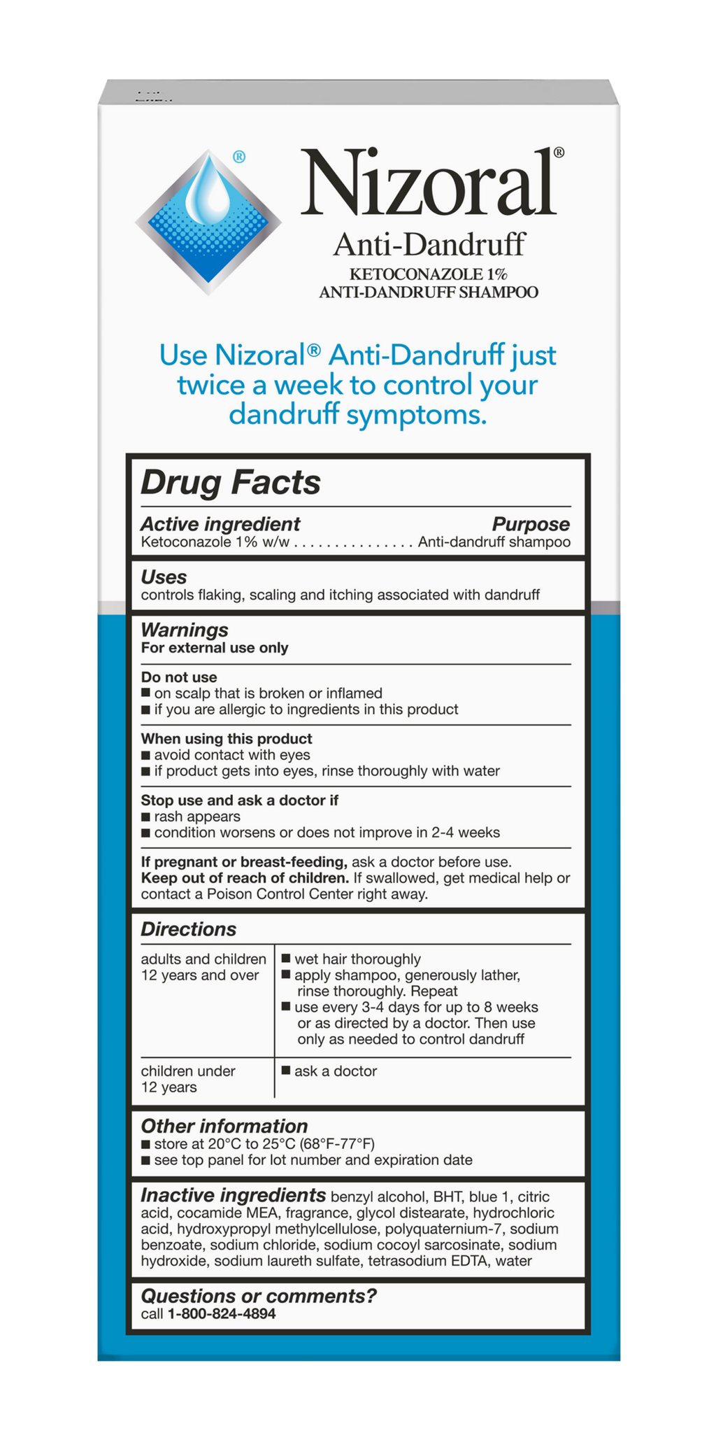 Nizoral® Anti-Dandruff Shampoo