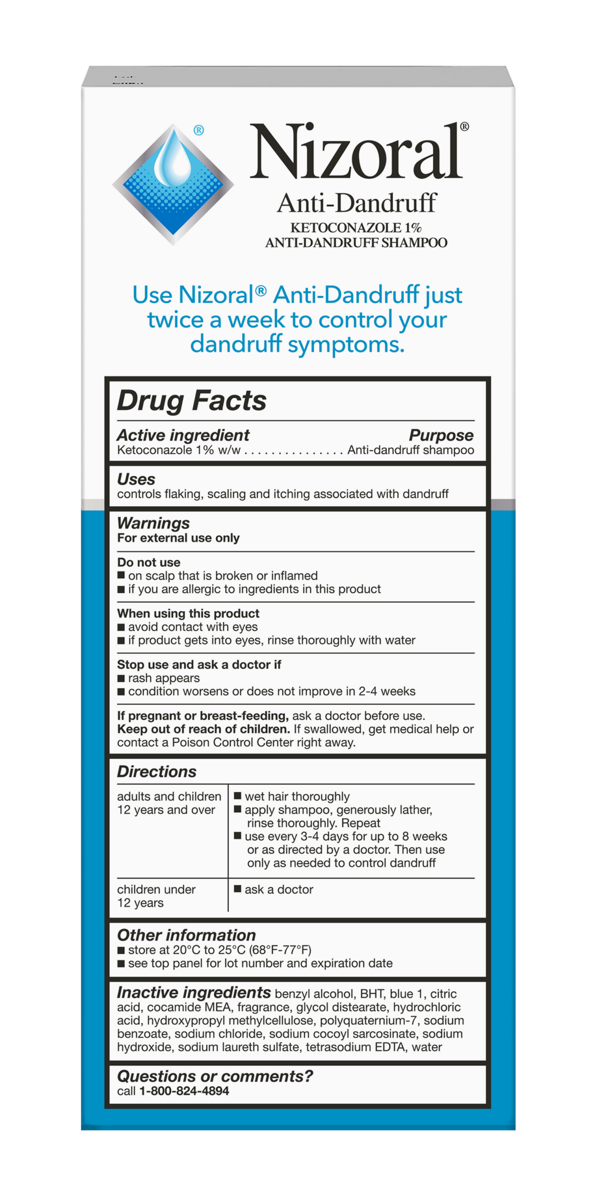 Nizoral® Anti-Dandruff Shampoo