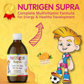 Nutrigen Supra multivitamin syrup 200ml children growth appetite immunity support Health Boutique