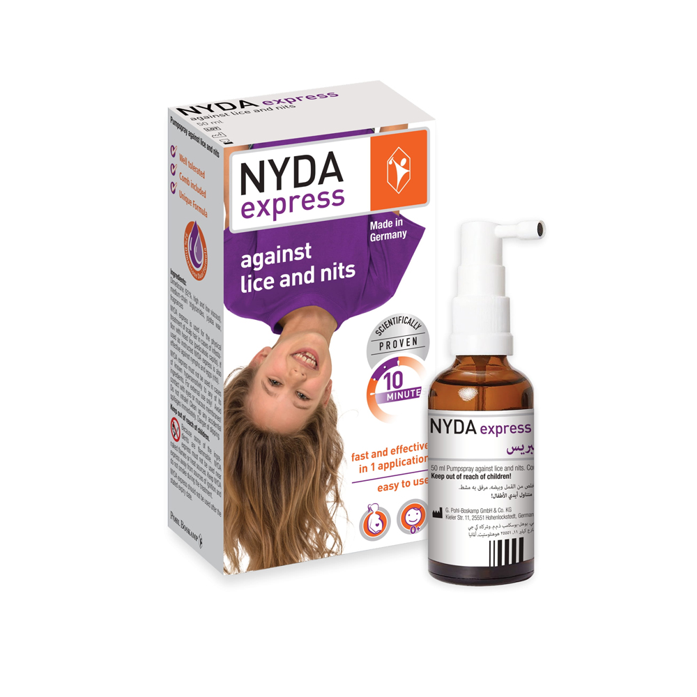 Nyda Express spray 50 ml head lice treatment solution
